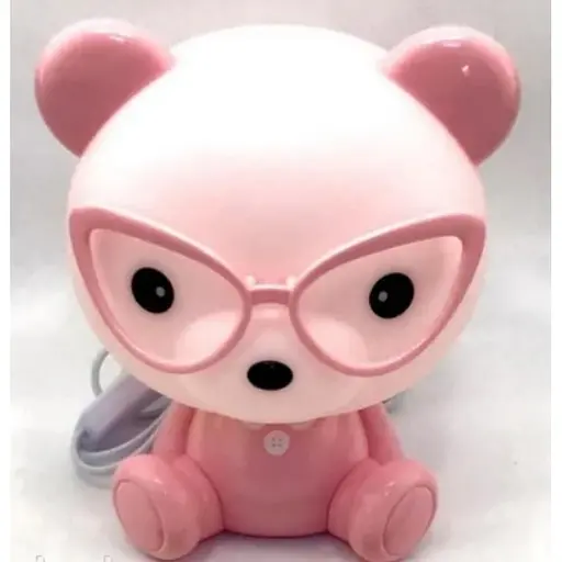 Лампа-ночник детская Мишка в очках 20 см - фото 2