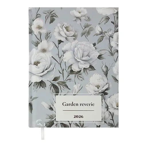 Ежедневник датированный Buromax Moderna 2026 A5 серый (BM.2172-09)