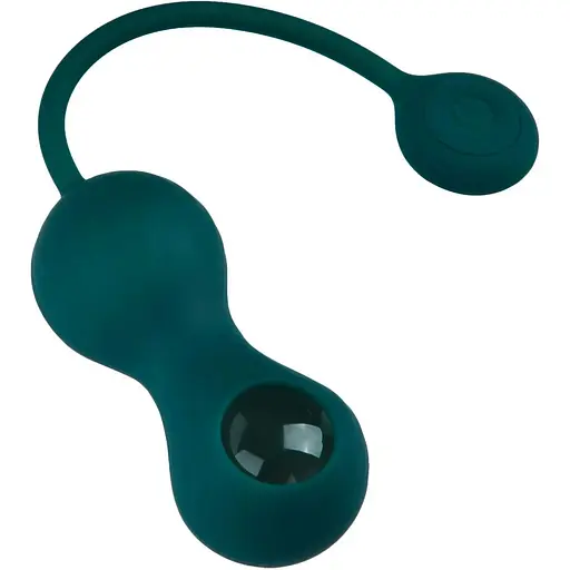 Вагинальные смарт-шарики с вибрацией Fun Town Crystal - фото 3