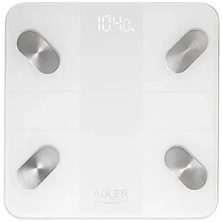 Аналітичні ваги для ванної кімнати Adler AD 8186 white - фото 1