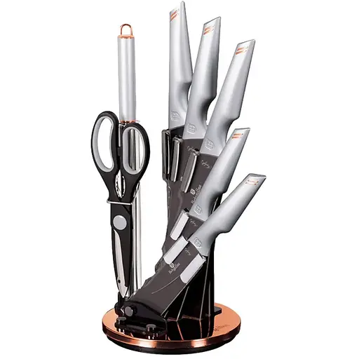 Набор ножей на акриловой подставке Berlinger Haus Moonlight Collection (BH-2588)