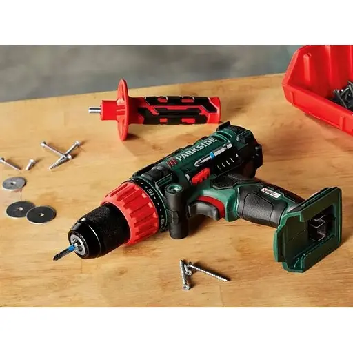 Аккумуляторная ударная дрель-шуруповерт Parkside PSBSA 20-Li B2 - фото 8