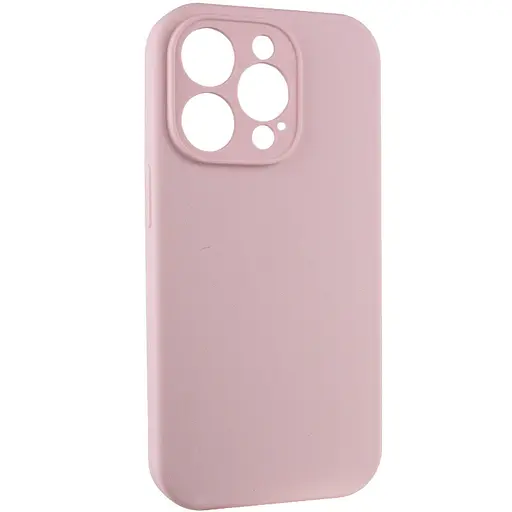 Чехол Epik Silicone Case Full Camera Protective AA NO LOGO для Apple iPhone 13 Pro Max 6.7 Розовый/Chalk Pink - фото 2