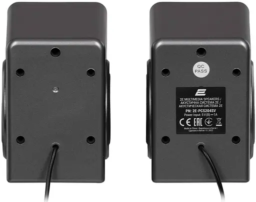 Акустическая система 2E 2.0 PCS204 USB Silver (2E-PCS204SV) - фото 4