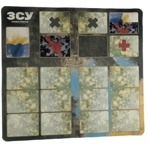 Неопреновий мат Kilogames ЗСУ Аrmed forces of Ukraine (ЗСУ-М)