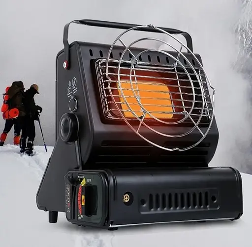 Газовий обігрівач + плита Yanchuan YC-808B із адаптером