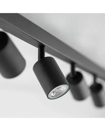 Светильник поворотный, спот TK Lighting 6179 Top GU10 8x10W IP20 Bk - фото 3