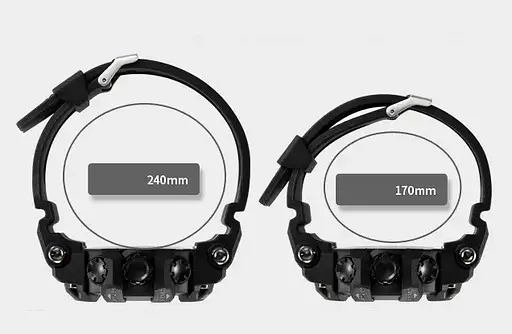 Годинник чоловічий наручний спортивний Skmei 2222 (Чорний з різнокольоровим) - фото 8