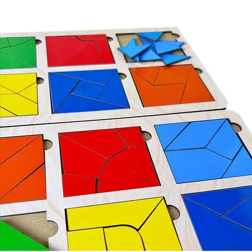 Розвиваючі дитячі Квадрати Нікітіна Ubumblebees (ПСД207) PSD207, 3 рівень - фото 2