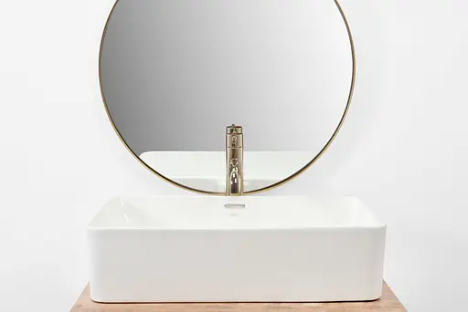 Умивальник Rea Berta 55 накладний білий REA-U5055, Білий - фото 4