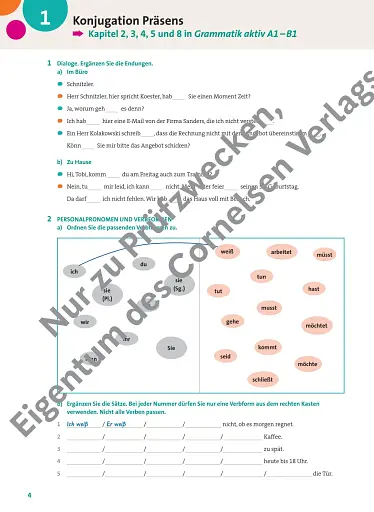 Grammatik aktiv B1+. Training für Fortgeschrittene zur Wiederholung der Grundgrammatik - Übungsbuch - фото 3