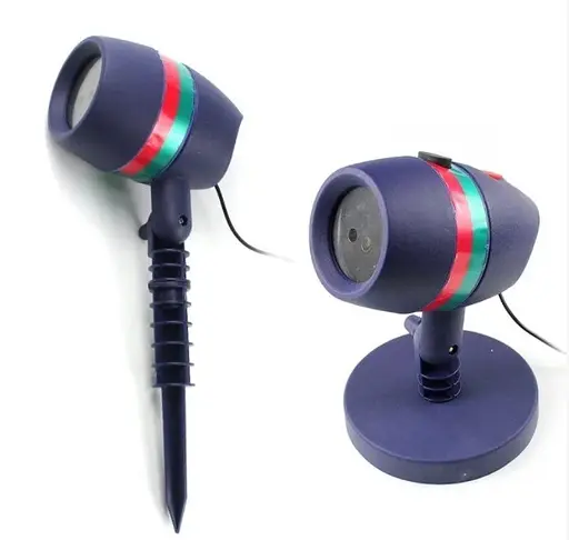 Лазерний проектор Star Shower Motion Laser Light (для будинку і вулиці) Blue - фото 2