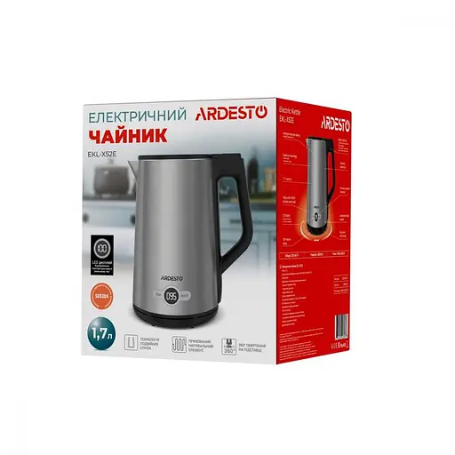 Электрочайник Ardesto EKL-X52E - фото 6