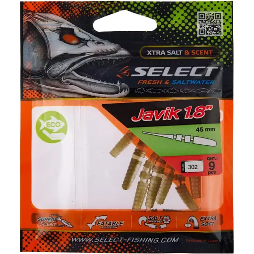 Силикон Select Javik 1.8" #302 (9 шт/уп) - фото 2