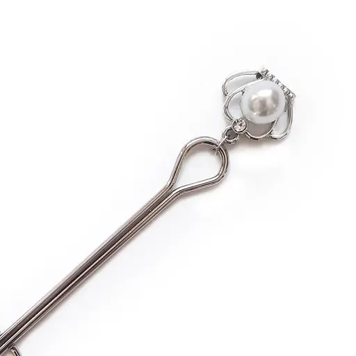Зажим для клитора Art of Sex - Clit Clamp Royal Pearls - фото 2