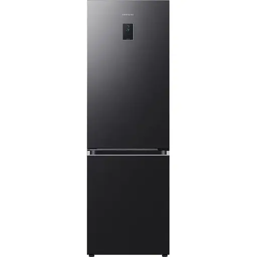Холодильник Samsung RB34C670EB1/UA Black двухкамерный нижняя морозильная камера No Frost внешний дисплей общий объем 355L полезный объем 228L/112L WiFi A+ 185.3x59.5x65.8 см - фото 1