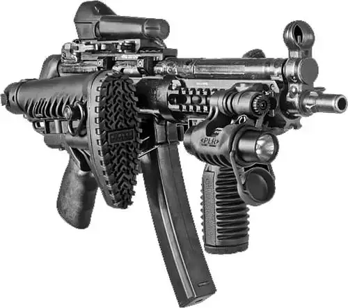 Приклад FAB Defense M4 для MP5 сложен - фото 2