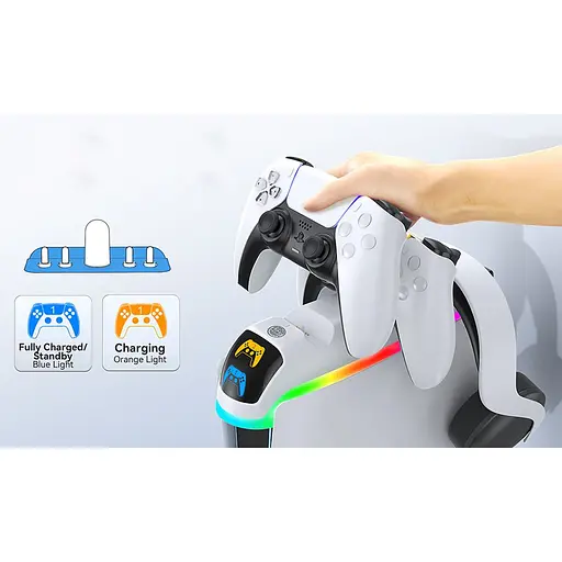 Зарядная станция Oivo NG-P5301 для DualSense Sony PS5 (129235) - фото 5