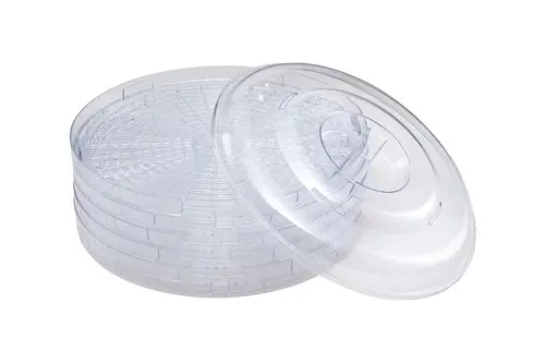 Сушильный аппарат для овощей фруктов грибов Mesko MS 6657 5 лотков мощность 800 Вт - фото 5