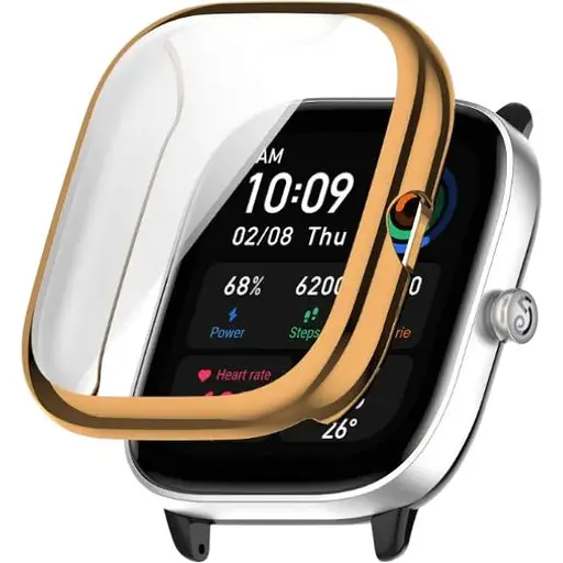 Чохол-накладка DK Silicone Face Case для Xiaomi Amazfit GTS 4 mini (rose gold)