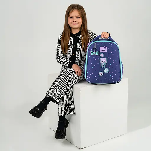Рюкзак Kite Education каркасний 555 Be Friends Фіолетовий (K26-555S-3) - фото 18