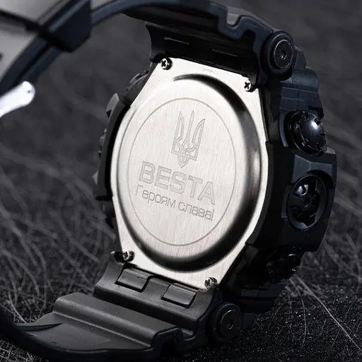 Мужские наручные часы Besta Symbol (Черные) - фото 9