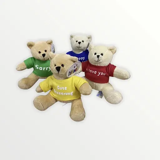 Игрушка мягкий медвежонок I Love You - фото 5