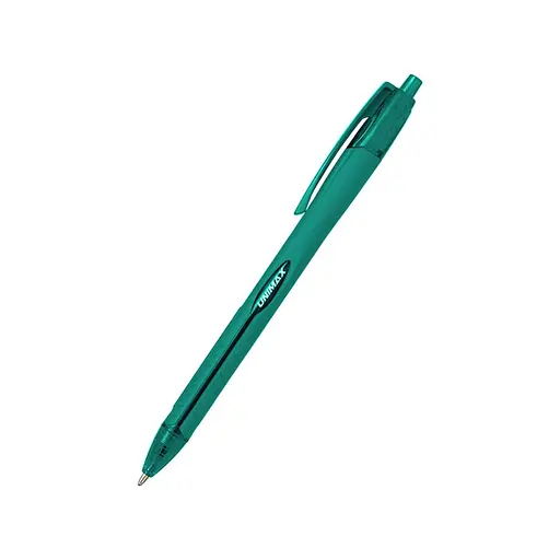 Набір ручок кулькова автом. Unimax Aerogrip зелена (UX-136-04)