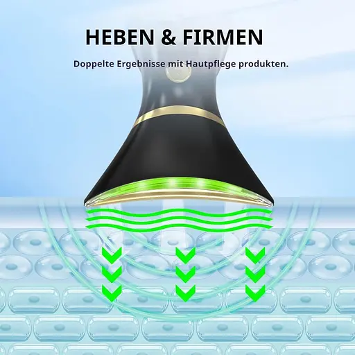 Масажер для обличчя Demine для видалення зморшок з нагріванням та холодними компресами - фото 5