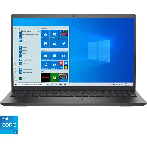 Ноутбук Dell Vostro 3510 i5-1135G7, 8 GB, 256GB, Windows 10 Pro