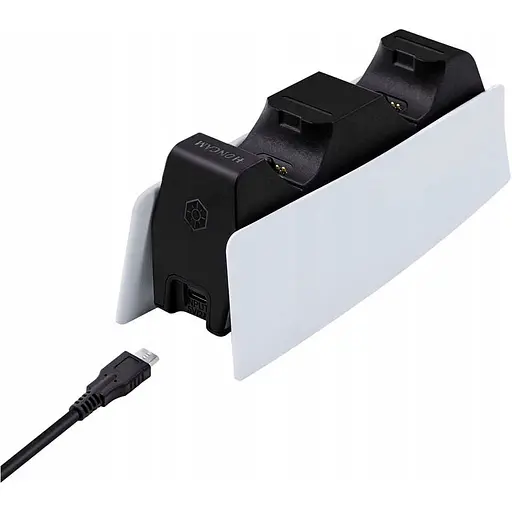 Зарядная станция Honcam для DualSense Sony PS5 White Витрина (148533) - фото 5