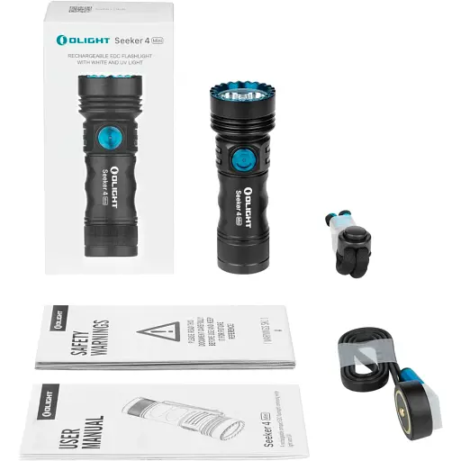 Фонарь Olight Seeker 4 Mini Neutral White Black - фото 9
