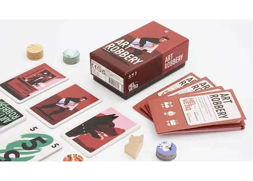 Настільна гра Pakufuda Games Вкрадене мистецтво (Art Robbery) (мала локалізація - укр. правила) (PS002) - фото 12