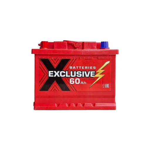 Акумулятор автомобільний EXCLUSIVE 60Ah (+/-) (500EN) (059 311)