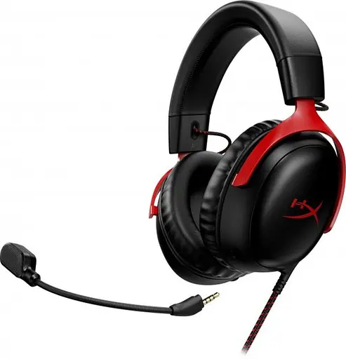 Гарнiтура HyperX Cloud III Black/Red (727A9AA) - фото 3