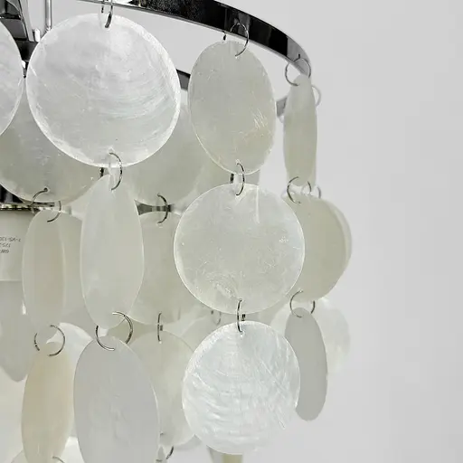 Срібний підвіс ATHELIA із перламутровими пластинами Line.F 1537-300 CH - фото 6