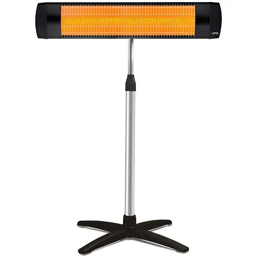 Інфрачервоний обігрівач UFO Basic 2900 + телескопічна ніжка 2,9 кВт, площа обогріва 35 кв.м. (UFO-YU29EN) - фото 1