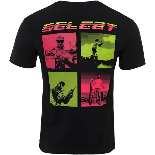 Футболка Select T-Shirt Fisherman XL Black - фото 3