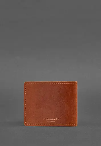 Кожаная обложка для удостоверения министерства обороны светло-коричневая Crazy Horse - фото 5