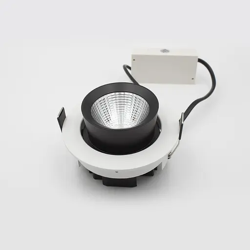 Встраиваемый светильник Skarlat RSL74251 15W WH+BK 3000K - фото 2