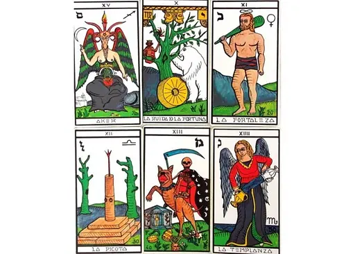 Карты Таро Fournier – эзотерическое бревно (El Gran Tarot Esoterico) (ВР_КТЕК) - фото 3