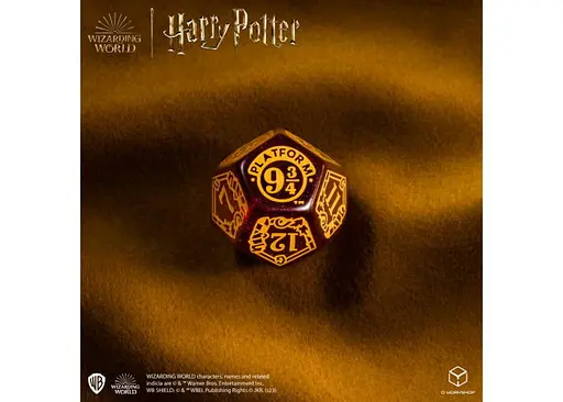 Набір кубиків Harry Potter. Gryffindor Modern Dice Set - Red , 7 шт. (190142/2023/1/A) - фото 5