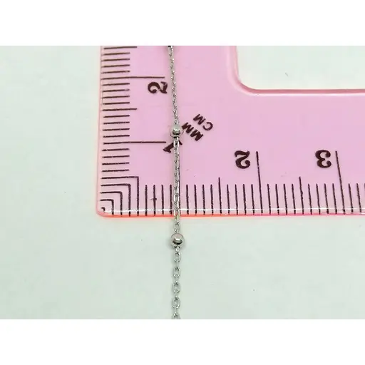 Серебряное длинное колье Qvaliz. 908-CLT9554RH - фото 4