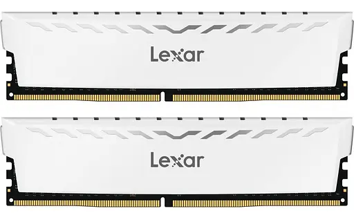 Оперативна пам'ять Lexar 16GB DDR4 3600MHz Thor White (LD4BU008G-R3600GDWG)