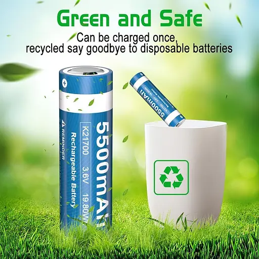 Аккумуляторная батарея BOANV ZI7OO 5500 мАч, 2 шт. - фото 5