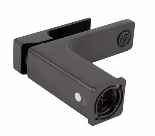 Змішувач для умивальника Qtap Gemini (з гігієнічним душем) Gunmetal Black PVD QTGEM272GMB45692 - фото 4