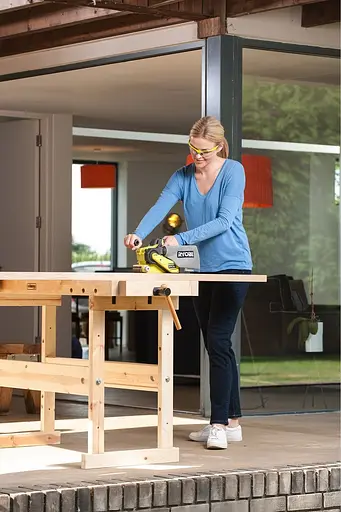 Шлифмашина ленточная Ryobi ONE+ R18BS-0 18В аккумуляторная без АКБ и ЗУ - фото 6