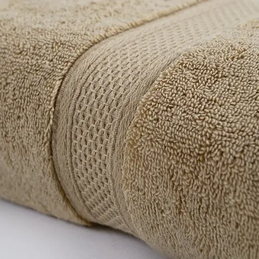 Полотенце махровое Lotus Home - Grand soft twist cappuccino капучино 50*90 (svt-2000022349314) - фото 4