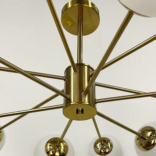 Потолочная люстра Right Selection на 12 плафонов Line.F CD 111/12 AB - фото 3