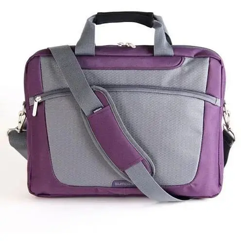 Сумка для ноутбука 16" Sumdex PON-318PL фиолетовый/серый полиэстер 39.4 x 29.2 x 7 см - фото 1
